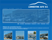 Tablet Screenshot of lammertink-auto.nl